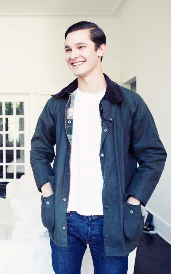 What Dorian is Wearing: Barbour Bayham Jacket - Jean STORIES