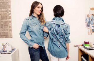 Jean of the Week: Mother Denim’s Embroidered Shirts