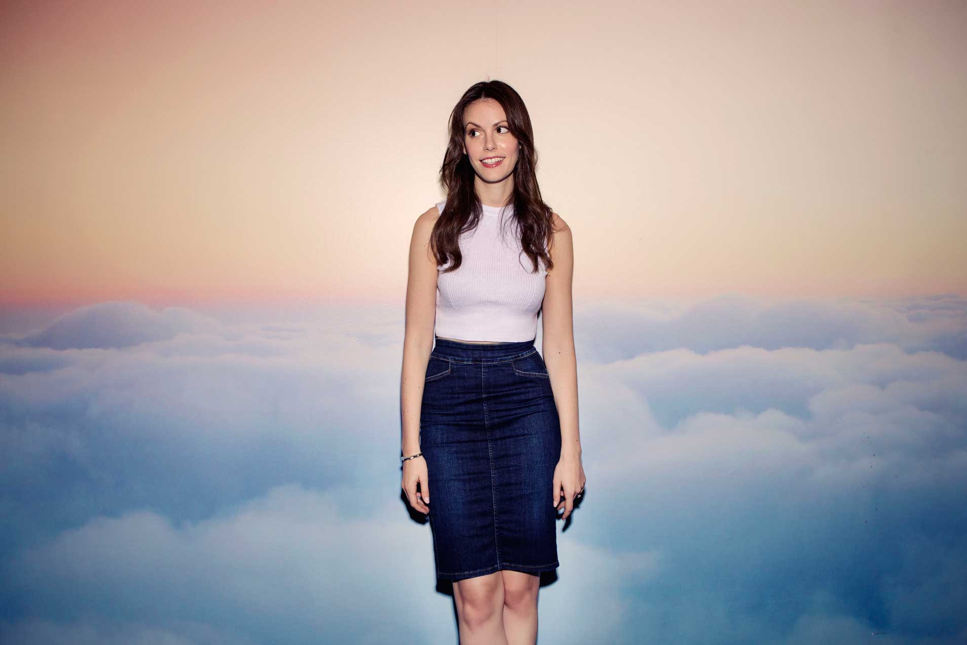 Cosmopolitan.com's Amy Odell in the Ultimate Power Skirt - Jean STORIES