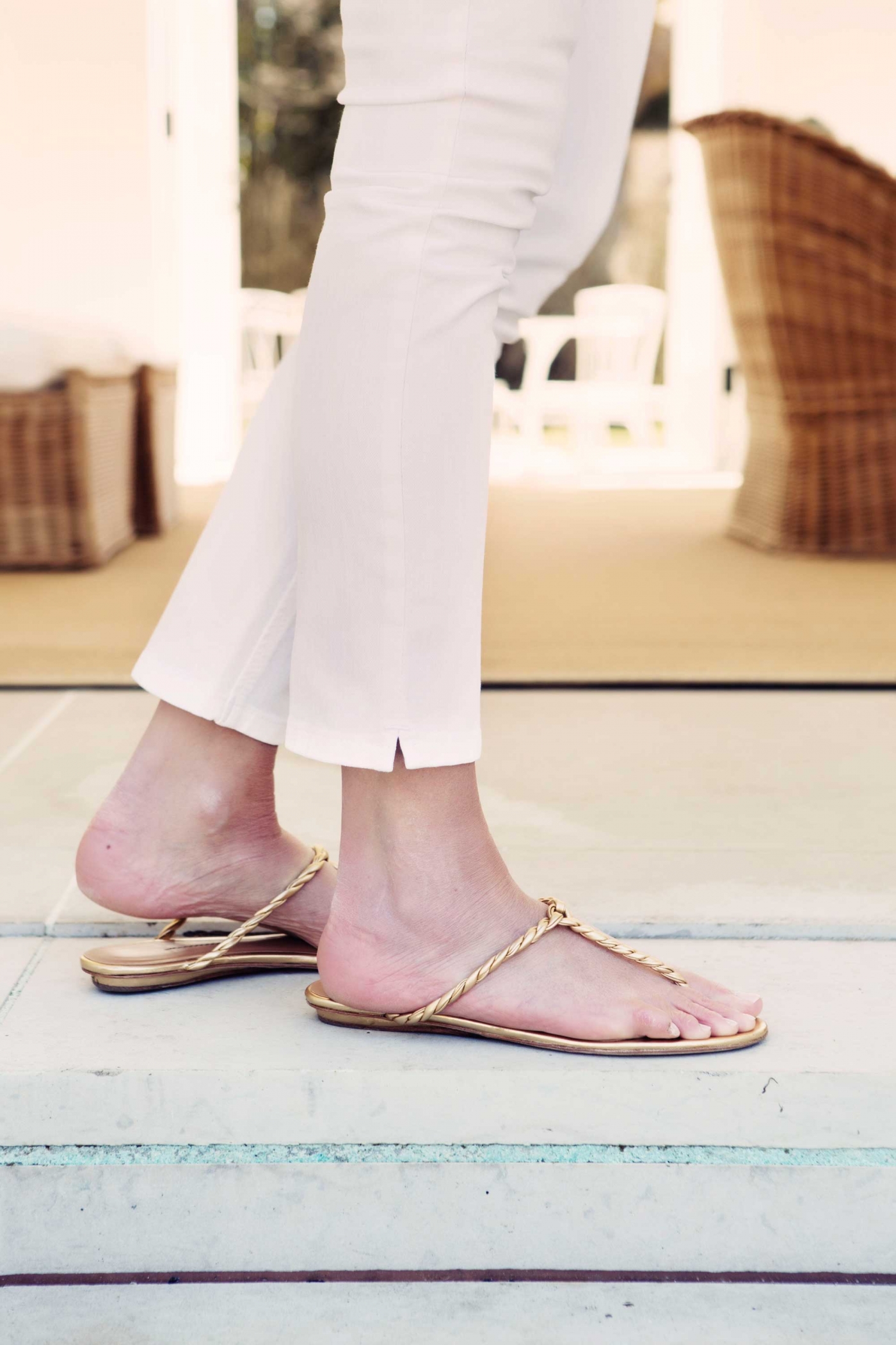 Aerin Lauder's Blue and White Summer Jean STORIES